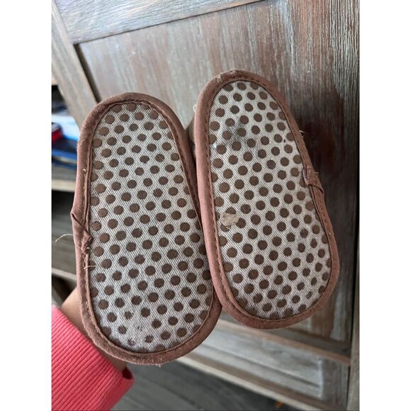 Baby Booties Newborn Girl Boy shoes Infant Fleece Cozy Fur Lining Winter Warm An - Picture 4 of 4